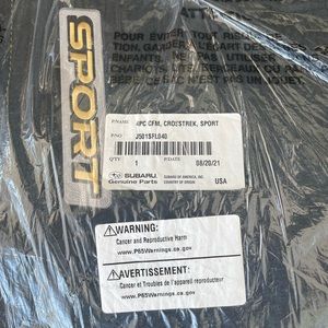 NEW 2021 Subaru Crosstrek Sport Carpeted Floor Mats